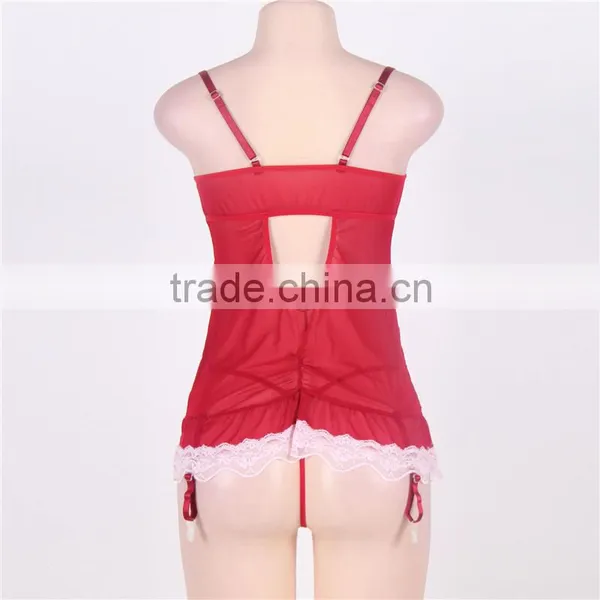 In Stock Hot on Sale Girls Sex Babydoll Dress 2016 Plus Size Sexy Lingerie photo-5