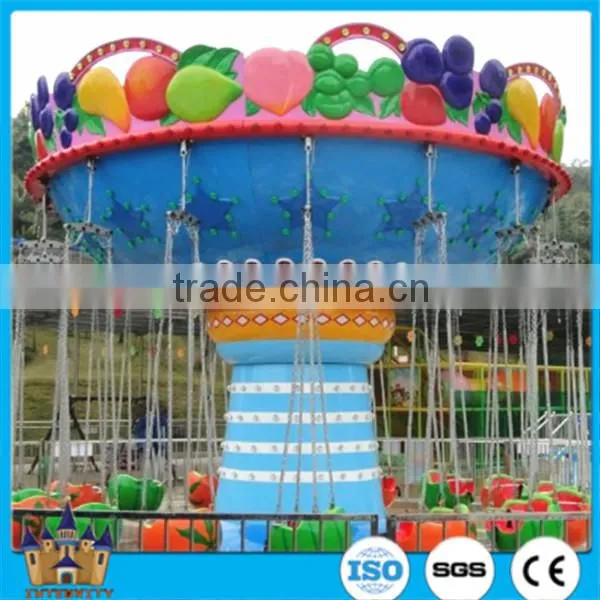 Amsuement Park Flying Chairs , Rotating Fruit Flying Chairs , Watermelon Flying Chairs for Sale