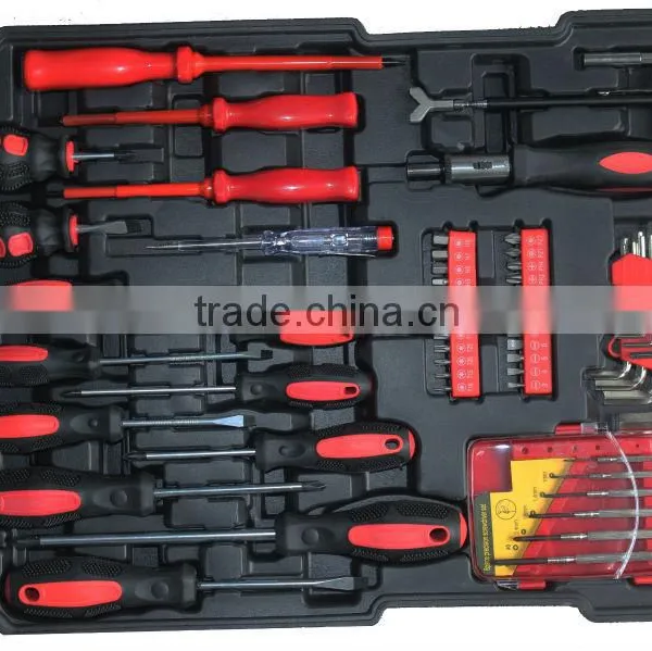 Aluminium Trolley Case 186pcs Hand Tool Set photo-6