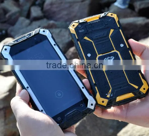 4G LTE Smartphone Conquest S6 IP68 Rugged With MTK8732 Quad Core Android 4.4 Waterproof Smartphone photo-5