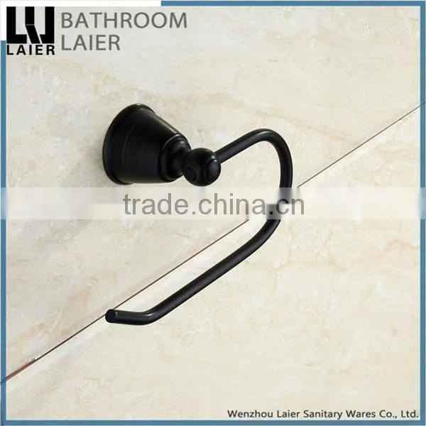 Contemporary Fancy Decorative One Hand Zinc Alloy ORB Bathroom Accessories Wall Mounted Toilet Paper Holder photo-3