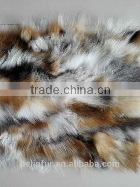 Gold Supplier From China Fox Fur Blanket Luxury Real Fur Genuine Style photo-4
