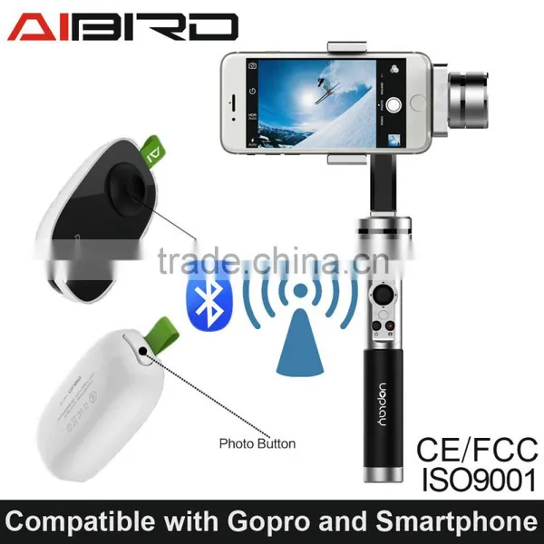 3-axis Wireless Control Stabilizer for Iphone and Go Pro