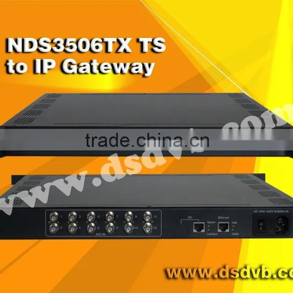 ASI to IP Gigabits IP Gateway