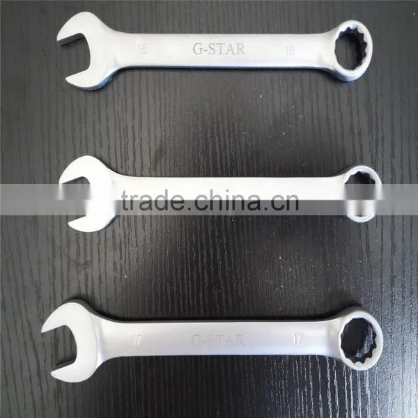 Hand Tool Mirror Polished and Chrome Plated Combination Wrench photo-4