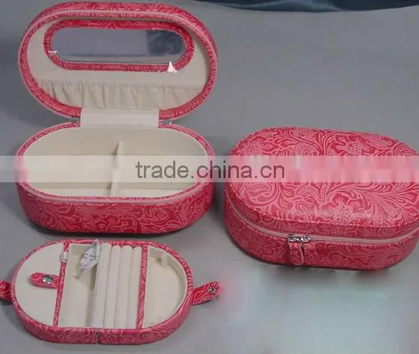 Red Satin Trinket Box