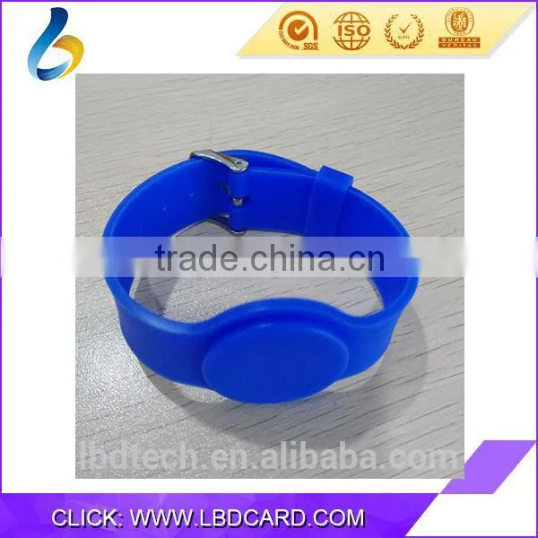 Hot Sale RFID Silicone Wristband For Event MIFARE Classic 1K Bracelet photo-4