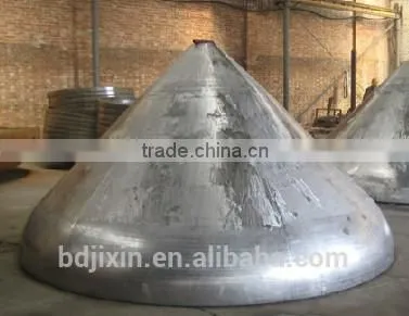 Conical Welded Dish Ends / ASME Standard Stainless Steel Pipe Fittings photo-3