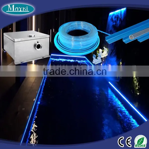 Pool, Pond, Spa Using Waterproof Fiber Pool Light With LED Light Source,cable, Fiber Optic Channel photo-6