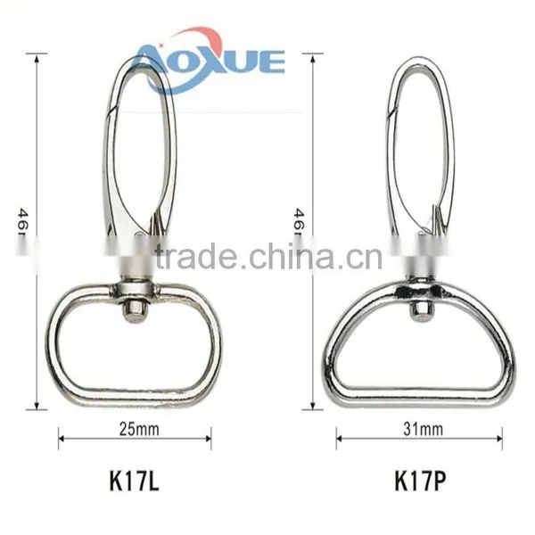 Bag Fittings and Accessories Zinc Alloy Swivel Snap Hook photo-2