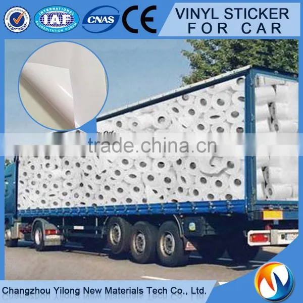 120gsm Self Adhesive Vinyl for Car Body Wrapping Permanent or Removable Glue 80-100micron PVC Film Thickness photo-2