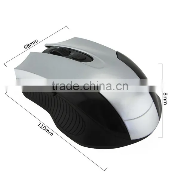 Optical 2.4G Wireless Mouse, Fashion Ultra-thin Computer Mouse photo-4