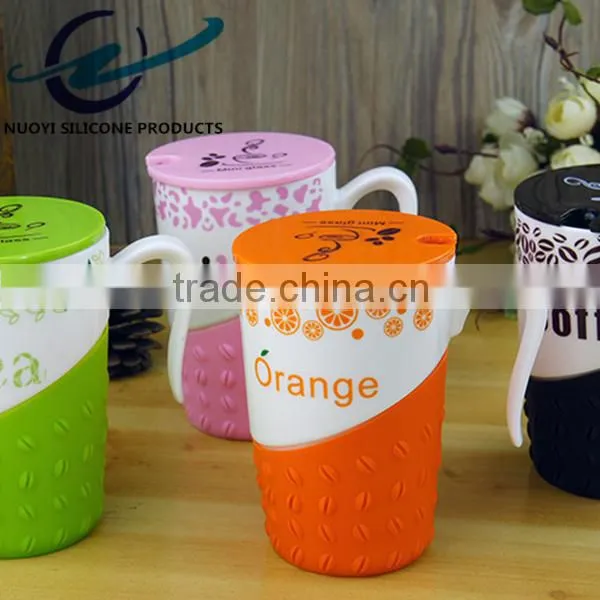Oblique Bump Silicone Cup Sleeve photo-4