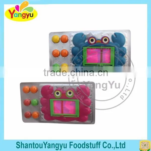 Funny Crab Shape Writing Board Toy With Chocolate Candy photo-2