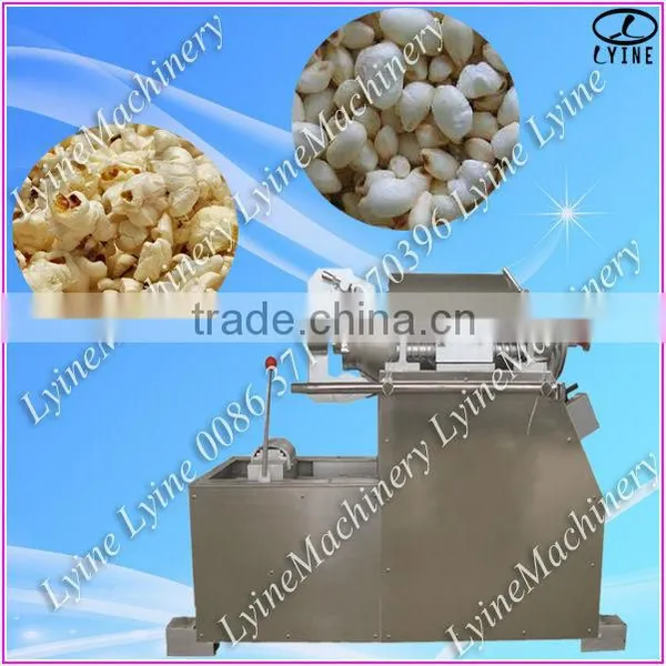 Automatic stainless steel gas air flow puffed wheat machine