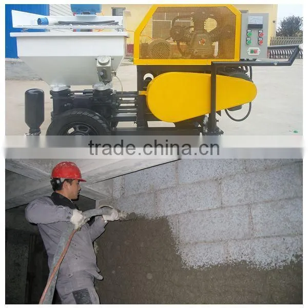 Wall Concrete Spray Plastering Machine Flush Coater photo-6