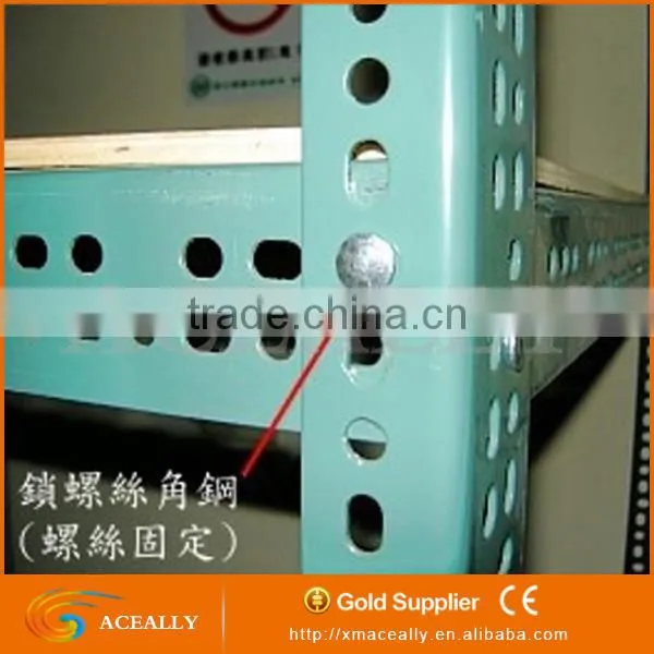 Warehouse Stockroom Selective Slotted Angle Iron Post Shelving photo-2