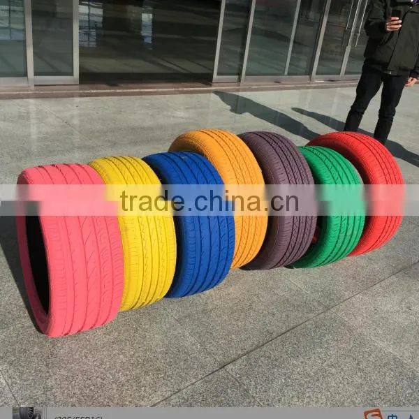 COMFORSER PRC Radial Passenger Car Tire Wholesale Cheap Tyre Radial Color Car Tyre Red Green Blue Yellow photo-3