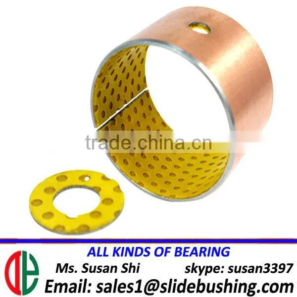 Cnc Steel Parts Coating Deep Drawing Bushes Material for Chain/hardened Steel Bushing Stock Ptfe Filled Bush photo-3