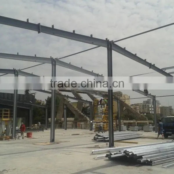 Prefab Light Steel Fabrication Workshop Layout photo-2