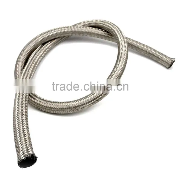 2017 Best Selling 1500 PSI CPE AN 10 Braided Stainless Steel Oil Fuel Line Hose photo-2