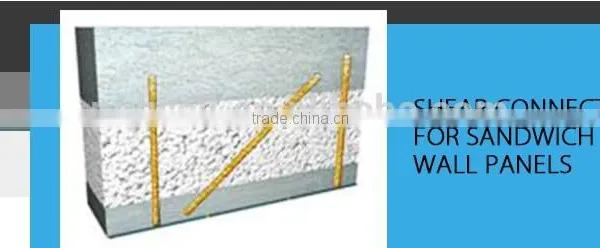 Concrete Sandwich Wall,composite Connector, Wall Connector for Insulation Concrete Sandwich Wall Panel photo-5