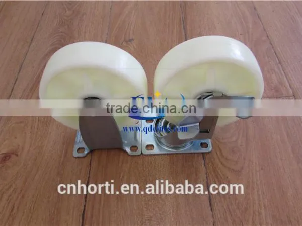 Trolley Caster Wheel/ Caster for Danish Cart/5" Nylon photo-3