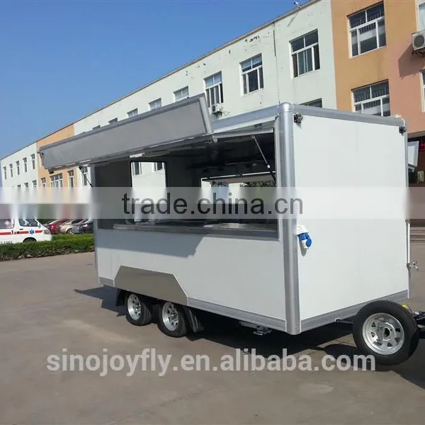 Mobile Electrical&gas Griddle Food Cart Mobile Food With Wheels photo-2