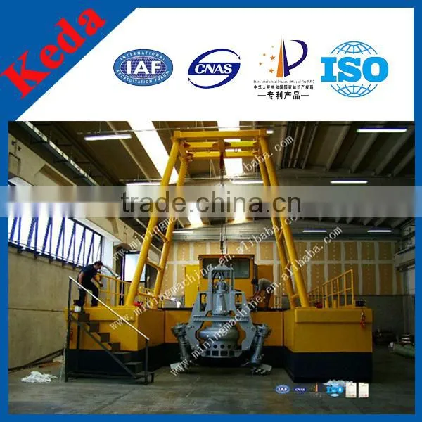 Submerged River Sand Pump Dredger in Africa photo-5