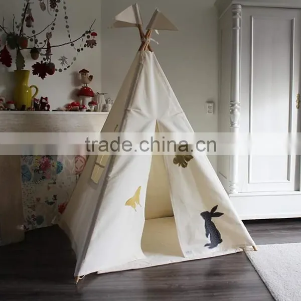2016 New Fashion CE Certified Kids Teepee Indian Tent Tipi Tunnel Wigwam Teepees for Wholesale photo-2