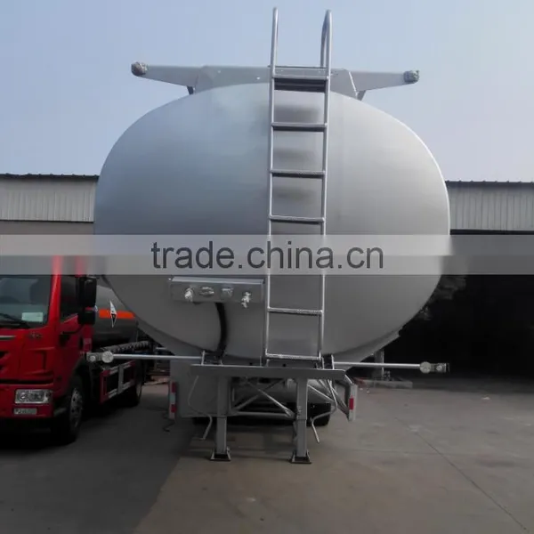 33ton Aluminum Alloy Oil / Fuel / Gasoline Tanker Semi Trailer photo-4