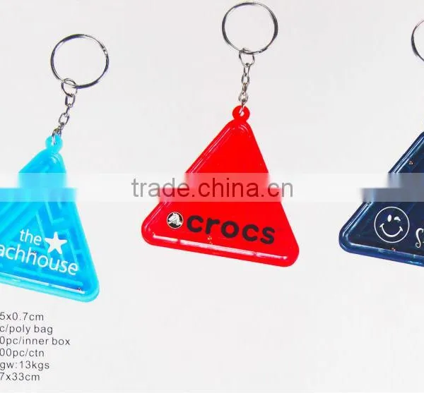 Promotional Mini Magical Intellect Keychain Labyrinth iq Puzzle Toy Maze Toy photo-2