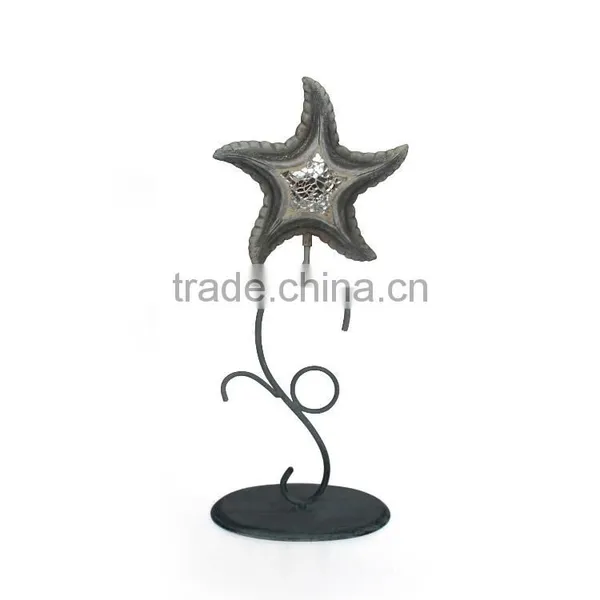 2016 Resin Christmas Star Shaped Ornaments With Metal Shelf photo-5