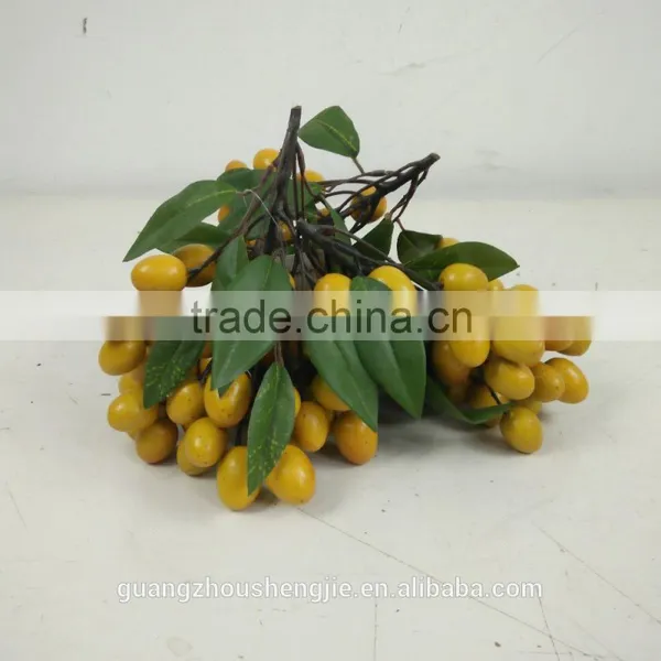 Fake Cherries Fake Grapes Fake Clausena Lansium Artificial Decorative Fruits photo-4