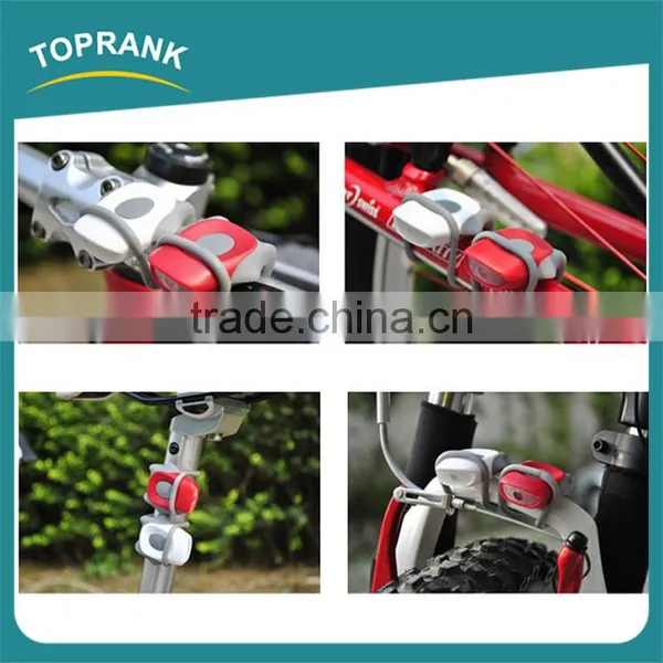 Super Bright Small Flexible Cobra Bicycle Safety Lights Waterproof Led Silicone Bicycle Light photo-2