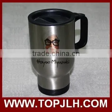 Sublimation Custom Photo Printing Auto Car Metal Travel Cups photo-6