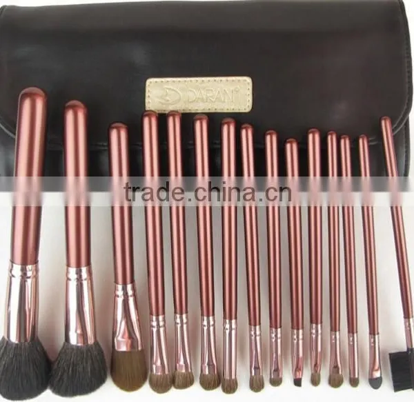 Newest Product Black 15pcs Personalized Makeup Brush Set photo-2