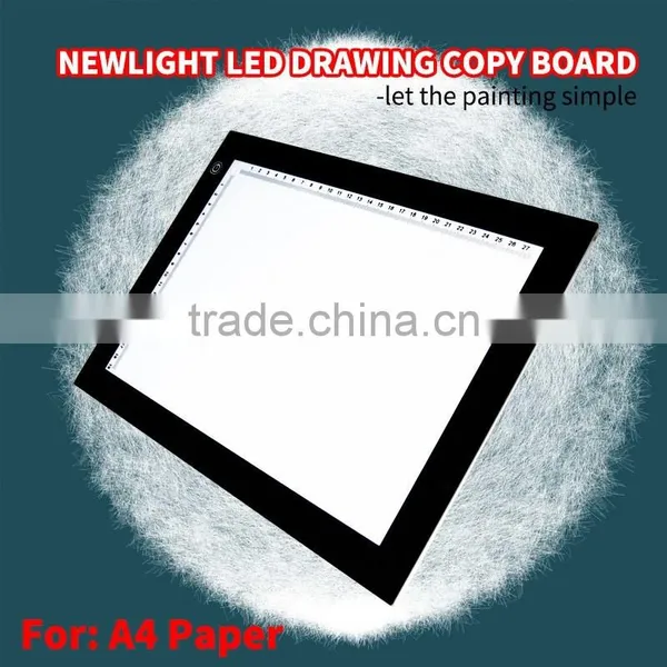 Slim Adjustable Tracing Drawing Board LED Tattoo Light Box Illuminated Copy Board LED Light Pad for Students