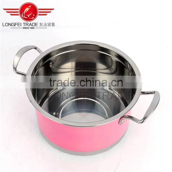 Longfei OEM Non-stick Stock Pot/soup Stock Pot/stainless Steel Handle Stock Pot photo-5