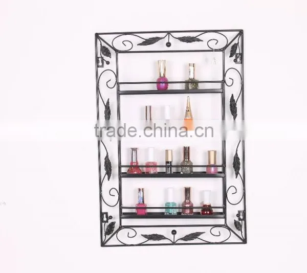 New Product Floor Standing Display Shelf Metal Nail Polish Rack photo-2