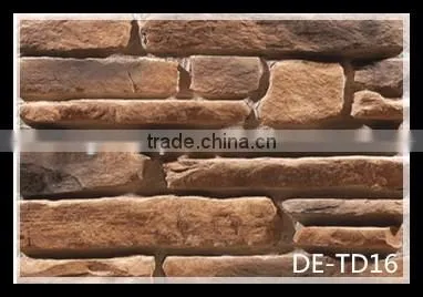 Durable 3D Handmade Stone Veneer, 3D Stone Wall Tiles, 3D Artificial Stone Veneer Tiles photo-5