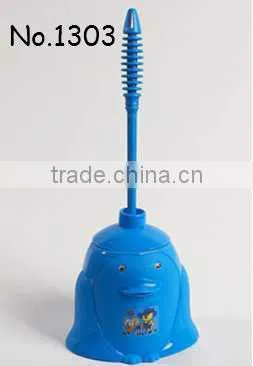 New Design Plastic Toilet Brush Plastic Cleaning Brush Sets With Holder photo-2