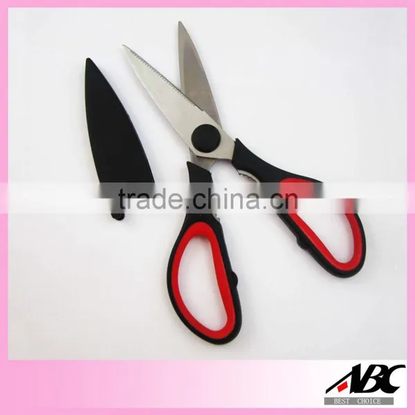 Fashion Red Color Handle Japan Stainless Steel Scissors photo-6