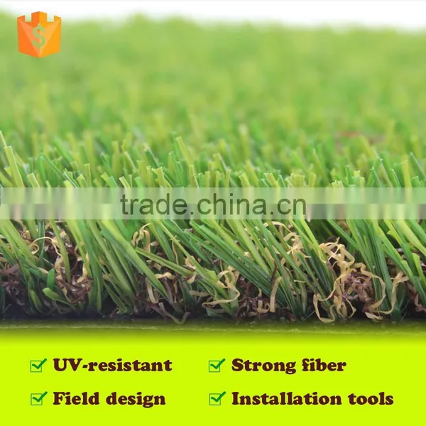 Wuxi Low Price Colored Artificial Grass for Backyard photo-2