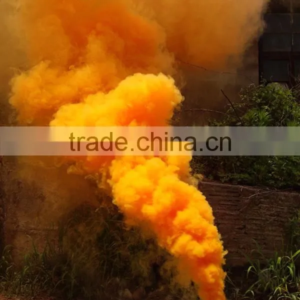 yellow or white smoke bombs for exercise