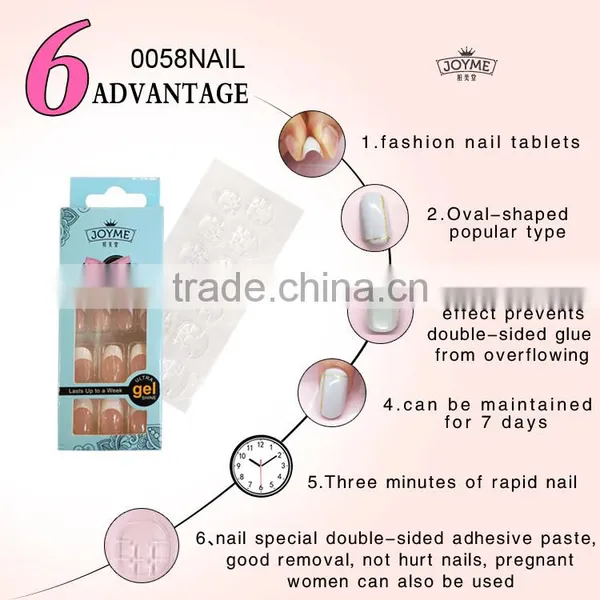 2017 New French Style Factory Supply ABS Artificial Nails photo-4