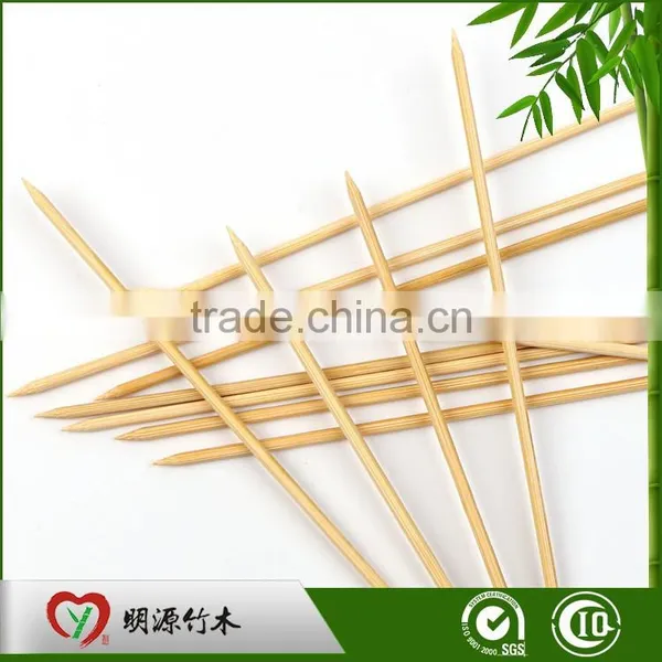 Custom Bbq Barbeque Eco-friendly Natural Skewer Mini Bamboo Stick Pick photo-3