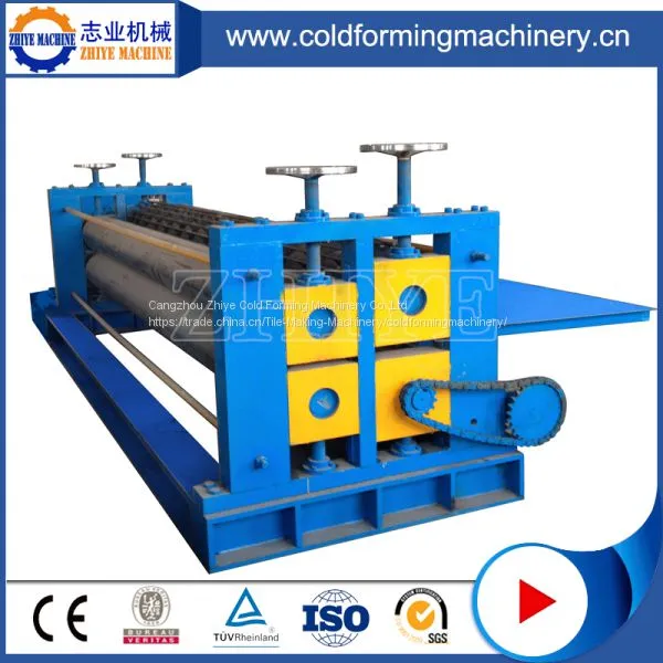 Steel Corrugated Sheet Profile Roll Forming Machine photo-3