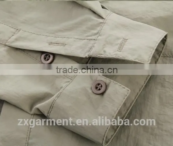 ZX Outdoor/Fishing Shirt Mens Vented Camp Shirts Casual Sports Shirts photo-4