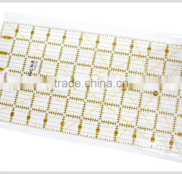 Kearing Easy Cutting Acrylic Patchwork Quilting Rulers 12 '' * 6 '' for Fashion Design#KPR1206 photo-2